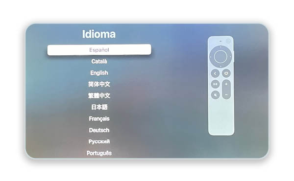 seleccion de idioma